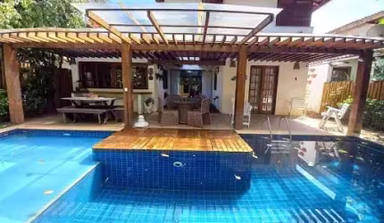 Casa com 4 dormitórios à venda, 245 m² por R$ 3.400.000,00 - Praia do Forte - Mata de São João/BA