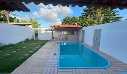 Vende-se Casa com 3/4 (1 suíte), 120 m² por R$ 420.000 - Arembepe - Camaçari/BA