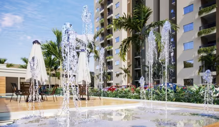 Apartamentos  com 02 Quartos sendo 01 suite Varandas da Mata