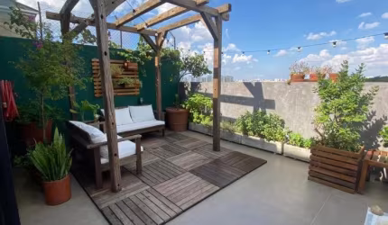 Cobertura Exclusiva com Vista Arborizada na Vila Leopoldina com 125m