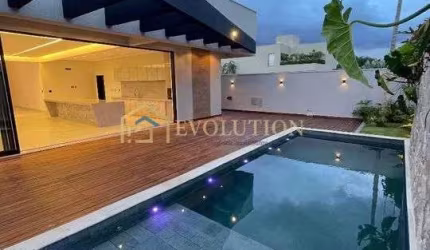Casa, 3 Suítes, Condomínio fechado, Completo em armários, área Gourmet com piscina
