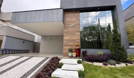 Casa em condomínio fechado com 3 quartos à venda na Avenida Maria Marozini Moura, 001, Swiss Park, Campinas, 216 m2 por R$ 2.195.000