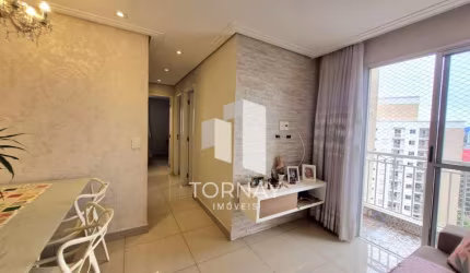 Apartamento semi novo com sacada,3 dormitórios,sendo 1 suíte 2 vagas de garagem