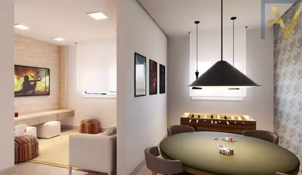 ÓTIMO APARTAMENTO DE 53M² A VENDA  NO RESIDENCIAL VISTA BELLA, 2 QUARTOS, COZINHA PLANEJADA, SALA COM SACADA,  1 VAGA DE GARAGEM E LAZER COMPLETO