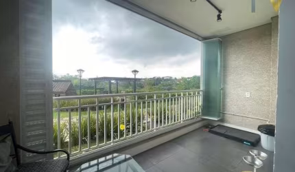 Apartamento de 88m² com 3dorm. sendo 1suíte, sala para 2 ambientes integradas a varanda, cozinha, lavanderia, lavabo, 1Wc social, 2 vagas de garagem