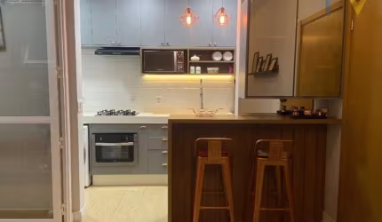 Apartamento Garden 74m² no Altos da Samuel Martins em Jundiaí-SP, 2 quartos, moveis palnejados, 1 vaga de garagem.