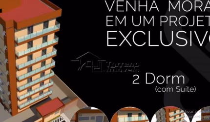 Apartamento com ampla sacada
