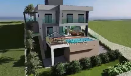 Casa com vista em condomínio fechado