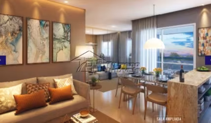 Majestoso apartamento com quintal e 2 vagas de garagem cobertas!