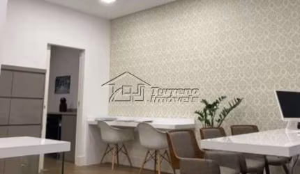 Sala comercial mobiliada com excelente localização no Jardim Aquarius