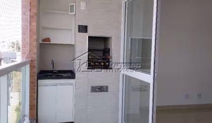 Apartamento com churrasqueira na sacada no Urbanova