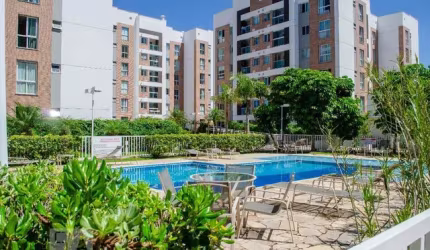 Apartamento Espetacular com 3 quartos e duas vagas em condomínio clube no bairro Orleans/Campo Comprido