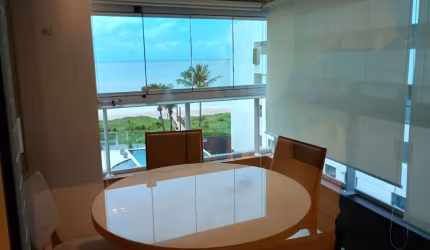 Apartamento de 3 quartos e 1 suíte na beira mar de Ponta da Campina