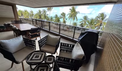 Apartamento de luxo na beira mar do Cabo Branco