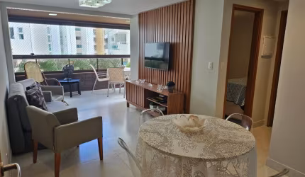 Apartamento mobiliado de 2 quartos no Paraíso do Atlântico Club Residence