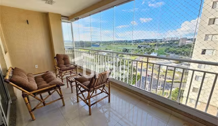 Apartamento montado em armários e Ampla varanda Nascente - Goiânia 2