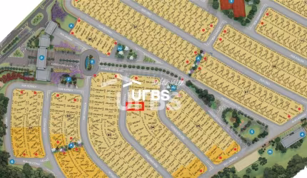 Lote à venda no Condomínio Jardins Versalhes próximo a portaria.