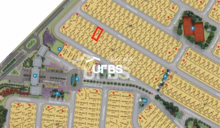 Lote à venda no Condomínio Jardins Versalhes próximo a portaria