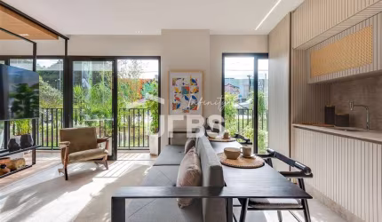 Impecável apartamento de 43,89 m², com 1 suíte.