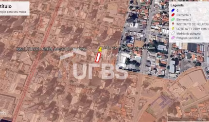 Lote na T-1 com 750m².