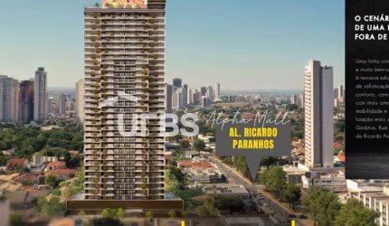 Opus Gyro Ricardo Paranhos - Apartamento 1 quarto, sendo 1 suíte
