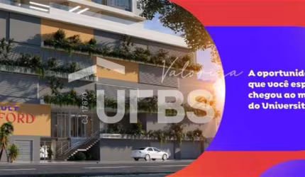 OPORTUNIDADE NO UNIVERSITÁRIO - APTO 1 QUARTO