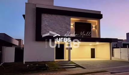 Sobrado Novo de Alto Padrão à Venda – 312 m² no Portal do Sol Garden, Goiânia