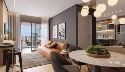 Studio para venda possui 27 m² com 1 quarto em Santo Amaro - São Paulo - SP