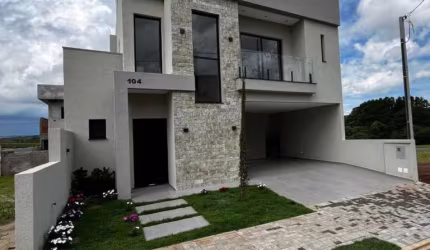 Sobrado 3 suítes condomínio no Jardim Carvalho