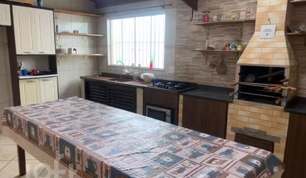 Casa para Venda em Santo André, Vila Homero Thon, 3 dormitórios, 2 suítes, 5 banheiros, 2 vagas