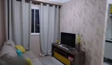 Apartamento para Venda em Santo André, Vila Lutécia, 2 dormitórios, 1 banheiro, 1 vaga