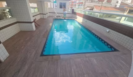 OPORTUNIDADE!!! APTO. 01 DORM. SALA C/ SACADA, ELEVADOR E VAGA. 200 MTS DA PRAIA. PRAIA GRANDE SP.
