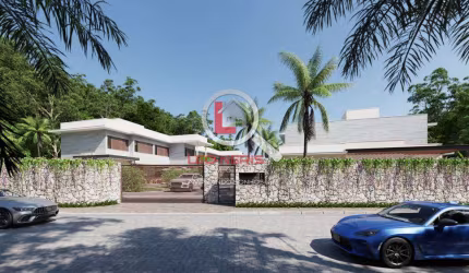 Luxuosa Casa em Condomínio à Venda na Praia da Baleia - 5 Suítes, Piscina Privativa e Segurança 24h