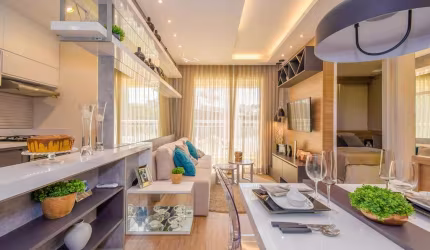 Apartamento para Venda em Santo André, Santa Terezinha, 2 dormitórios, 1 banheiro, 1 vaga