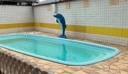 Apartamento Praia Grande com piscina