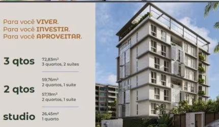Apartamento para Venda em Cabedelo, Intermares, 2 dormitórios, 1 suíte, 2 banheiros, 1 vaga