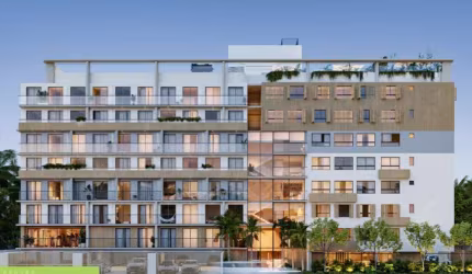 Apartamento para Venda em Cabedelo, Ponta de Campina, 2 dormitórios, 2 suítes, 3 banheiros, 1 vaga