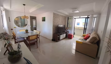 Apartamento para Locação em João Pessoa, Manaíra, 3 dormitórios, 1 suíte, 2 banheiros, 1 vaga