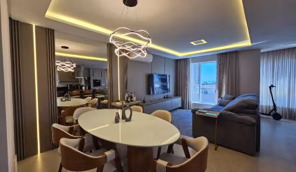 Aluga-se apartamento 4 suites mobiliado na av. Brasil em Balneário Camboriú