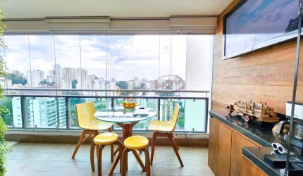 Lindo apartamento a venda no condomínio Chrome Morumbi