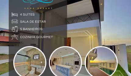 LUXUOSO IMÓVEL NO PALÁCIO DAS ÁGUAS HOME RESORT