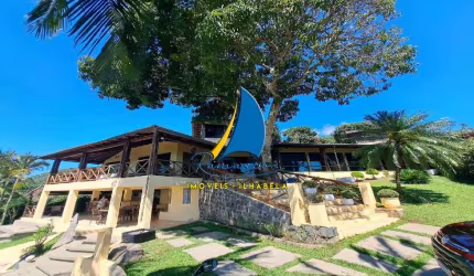 CASA COM VISTA PARA O MAR DE ILHABELA - BOA LOCALIZAÇÃO