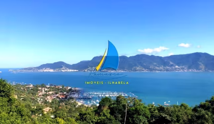 TERRENO EM ILHABELA - ESCRITURA DEFINITIVA E VISTA PARA O MAR - REGIÃO CENTRAL