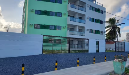 Apartamento  com 2 quartos beira mar praia do janga