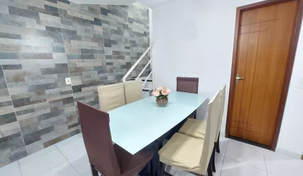 Casa duplex 3Qts/Ste- Quintal, área gourmet, garagem-Vc vão amar esta casa vai adorar este imóvel, valor/ 3carros.