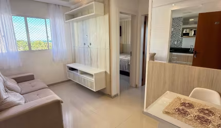 Apartamento 2Q, mobiliado, Vistas. de Manguinhos,  Serra, ES.
