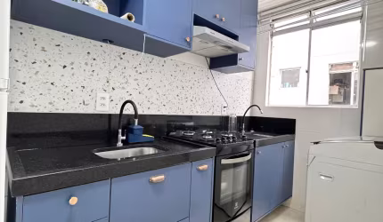 Apartamento 2Qts-Móveis planejados em todos ambientes-Andar privilegiado-Sol da manhã-Próximo também  de Vitória-Pronto para morar-Valparaiso-Serra-ES