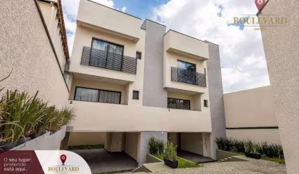 Sobrados em condomínio fechado com 3 dormitórios à venda, 153 m² por R$ 800.000 - Xaxim - Curitiba/PR