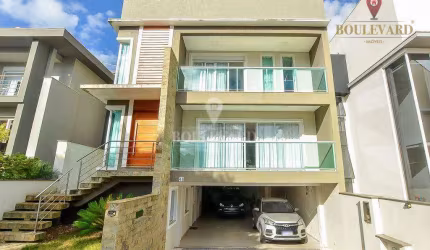 Casa no Residencial Paysage - Hamm Garten, com 3 suítes à venda, 402 m² por R$ 2.690.000 - Boqueirão - Curitiba/PR