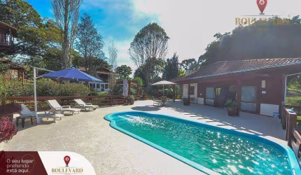 Chácara/Pousada Rural com lago e  chalés à venda, 20790 m² por R$ 3.650.000 - Faxina - São José dos Pinhais/PR